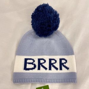 Kate Spade KS1001749C BRRR Beanie Stormy Sky NWT